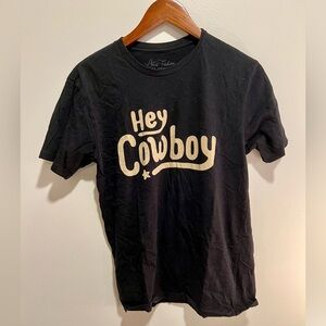 LOTUS FASHION - Hey Cowboy tee. Size small